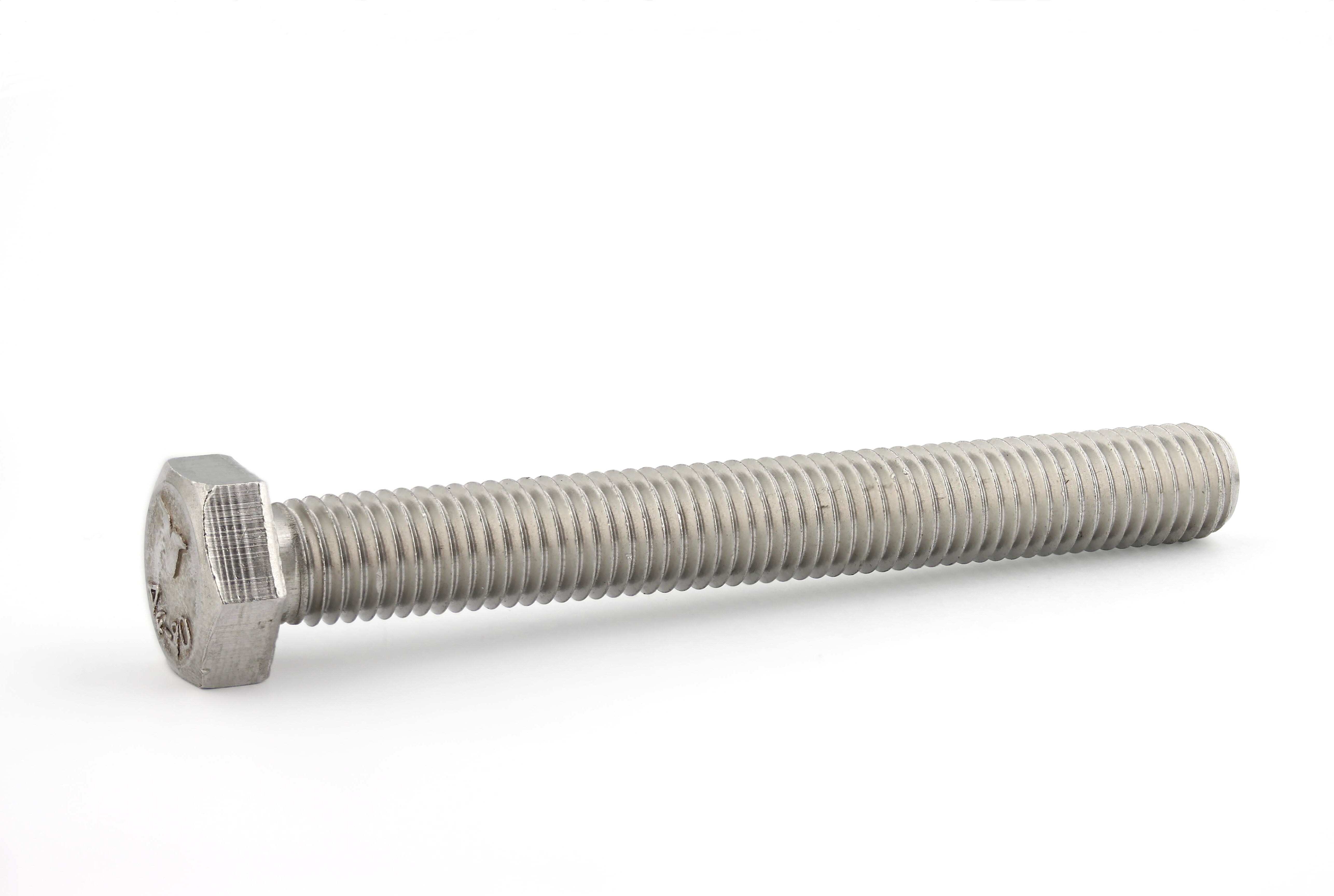 SEKSKANTSKRUE HELGJENGET UNC SYREFAST A4